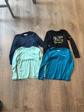Little Boys Columbia Long Sleeve Shirts - Size XS (6/7)